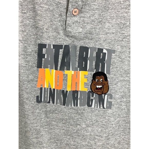 Platinum Fubu Fat Albert and the Yunkyard Gang t shirt SZ L - Picture 3 of 10